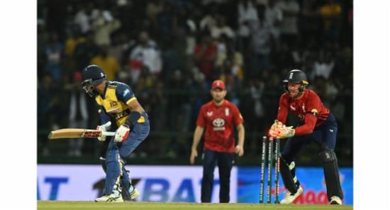 ශ්‍රීලංකාවට එරෙහි තරගයෙන් එංගලන්තයට ලකුණු 12ක ජයක්